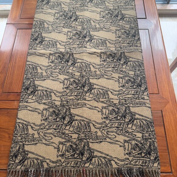 Burberry scarf double-sided shawl - Picture 8 of 9